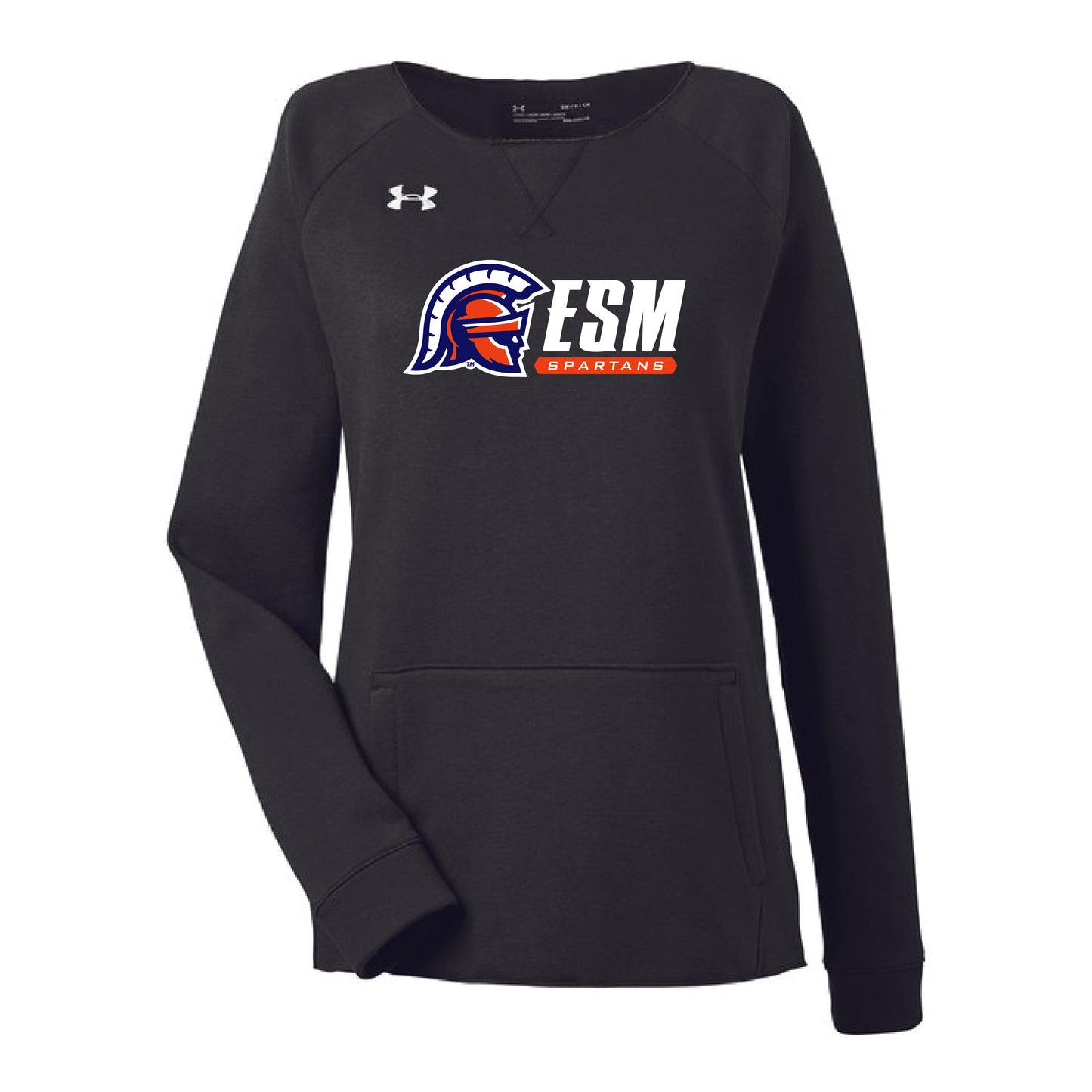 Under Armour Ladies' Hustle Fleece Crewneck Sweatshirt