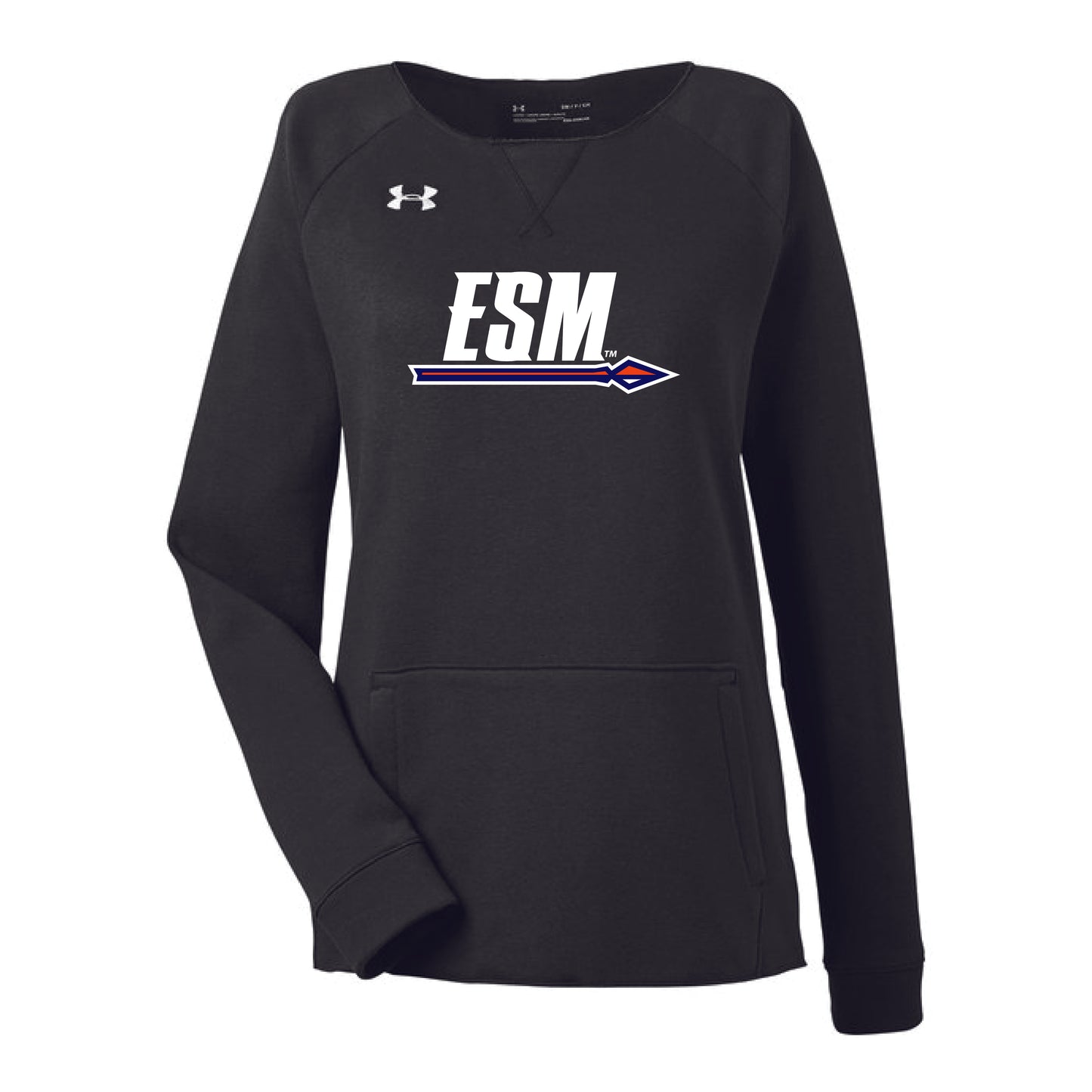 Under Armour Ladies' Hustle Fleece Crewneck Sweatshirt