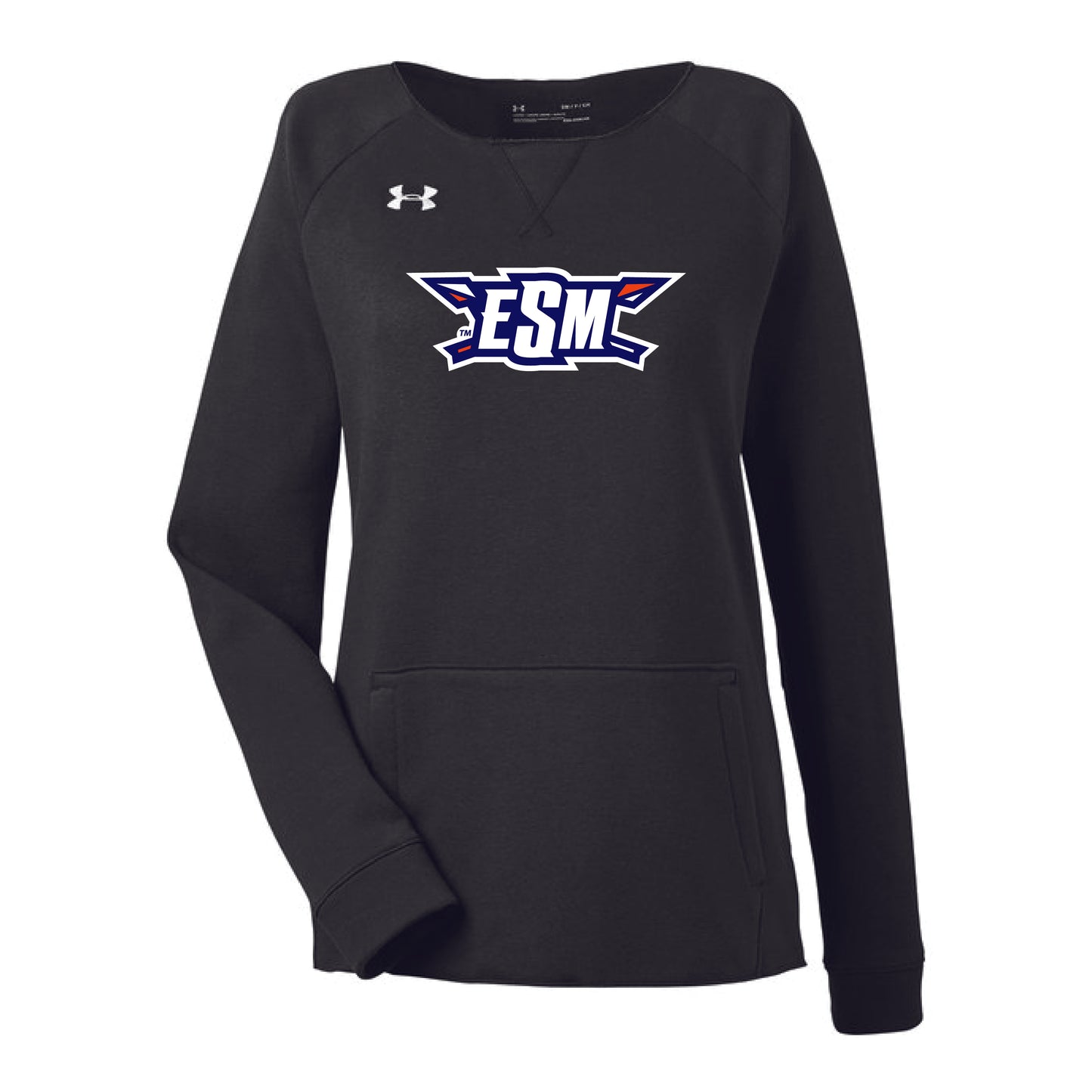 Under Armour Ladies' Hustle Fleece Crewneck Sweatshirt