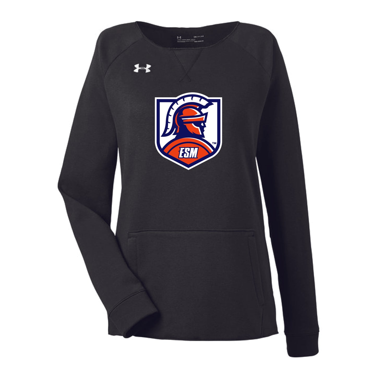 Under Armour Ladies' Hustle Fleece Crewneck Sweatshirt