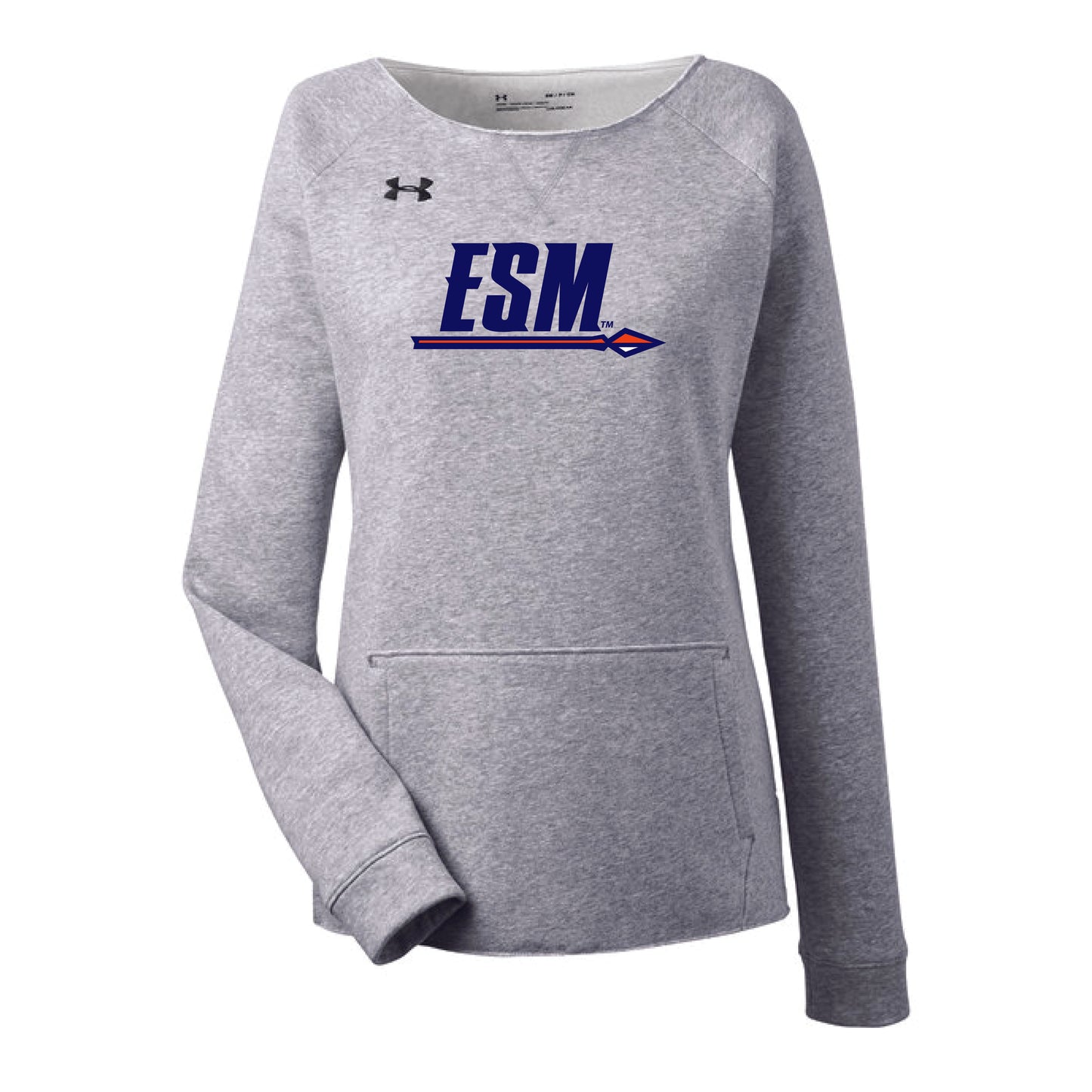 Under Armour Ladies' Hustle Fleece Crewneck Sweatshirt