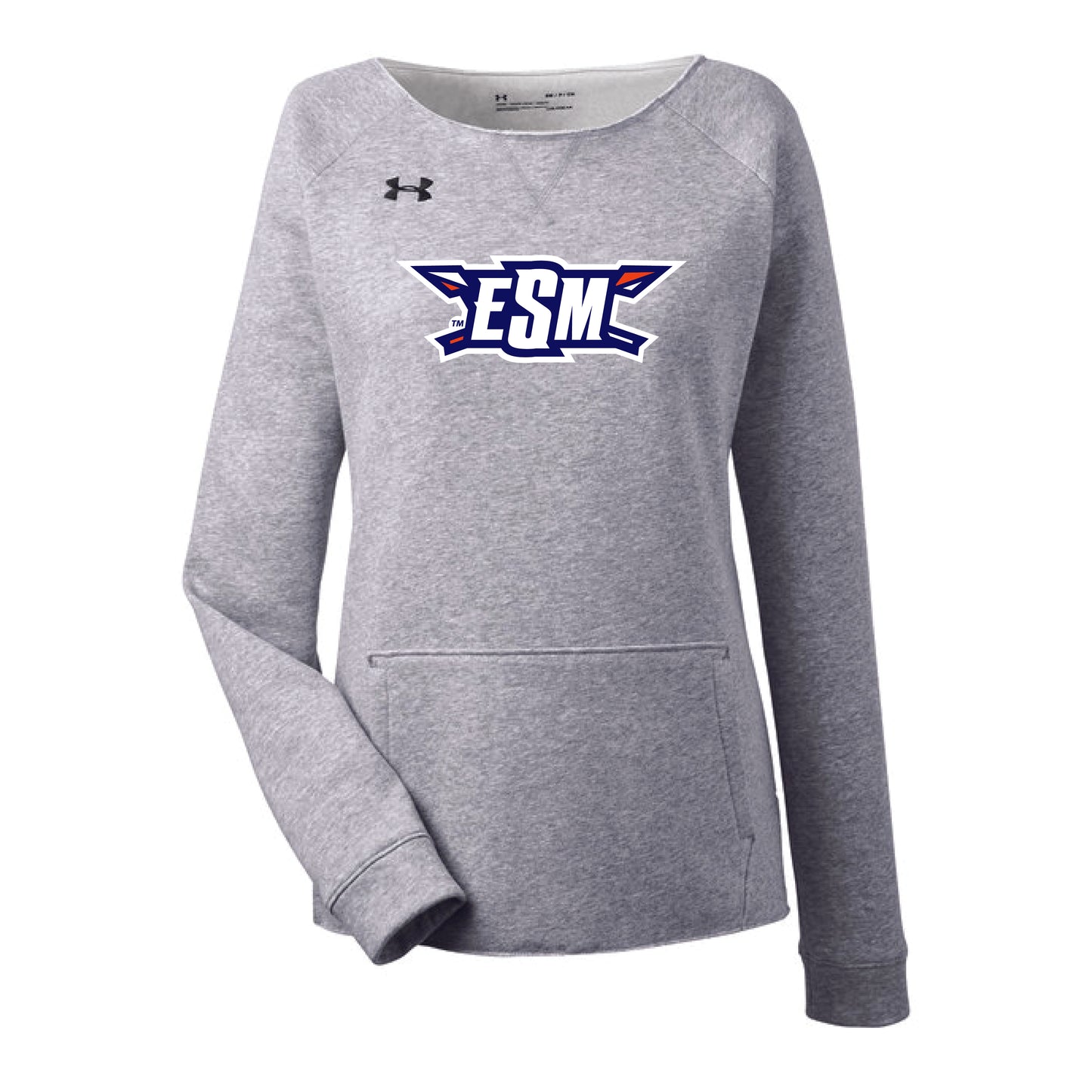 Under Armour Ladies' Hustle Fleece Crewneck Sweatshirt