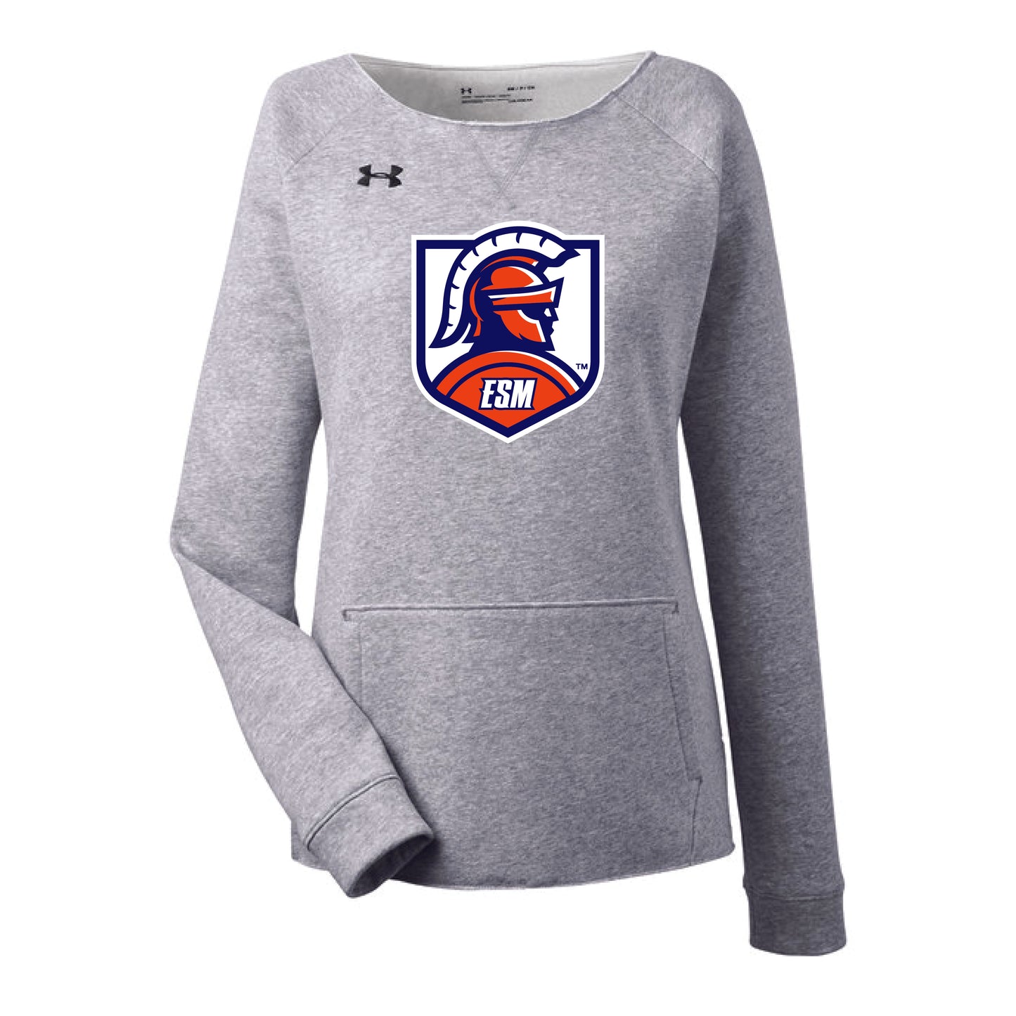 Under Armour Ladies' Hustle Fleece Crewneck Sweatshirt