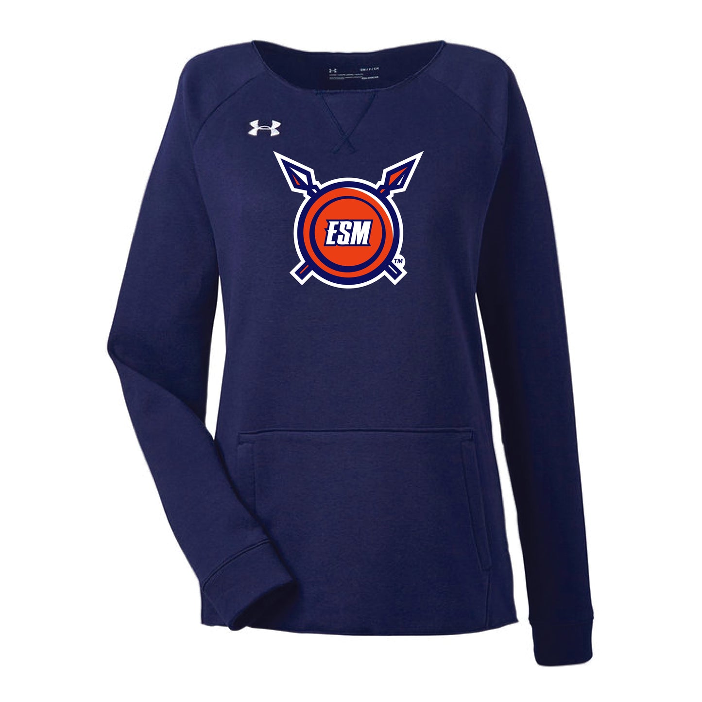 Under Armour Ladies' Hustle Fleece Crewneck Sweatshirt