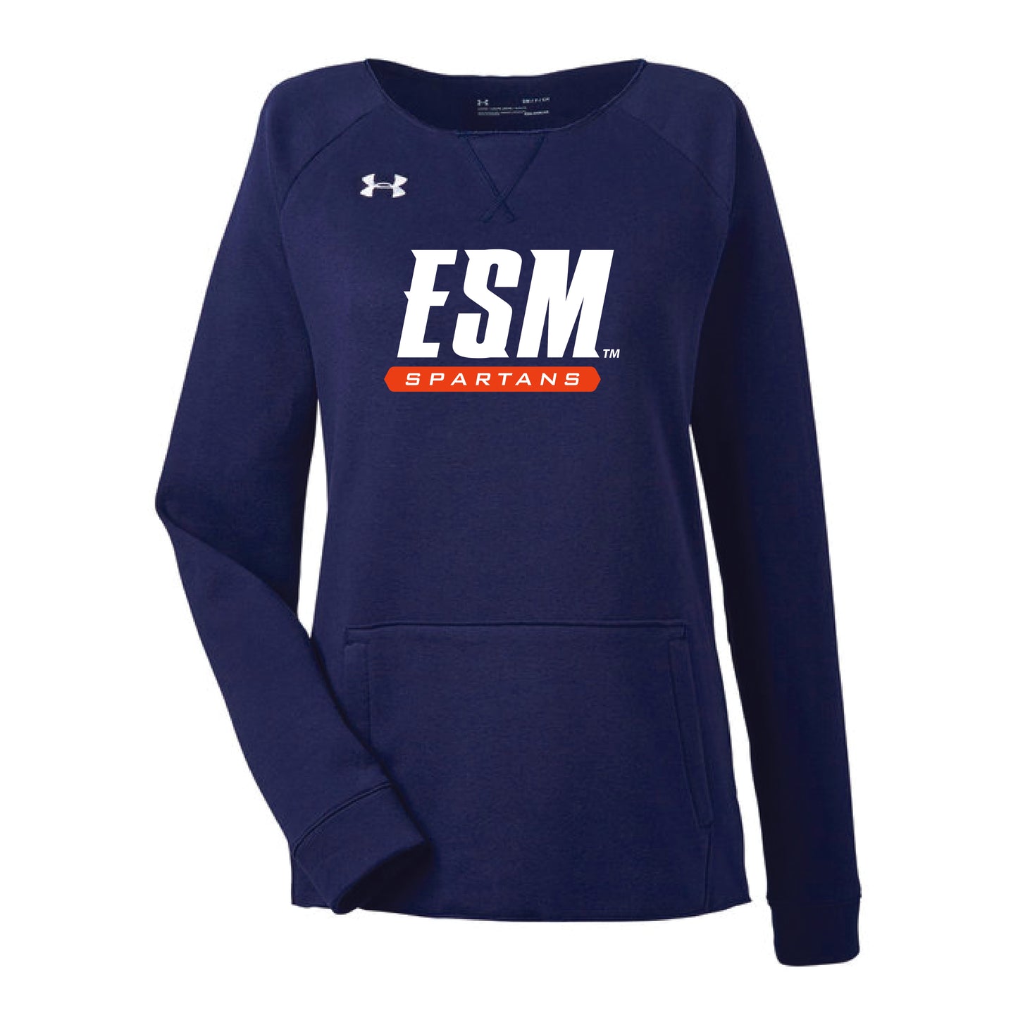 Under Armour Ladies' Hustle Fleece Crewneck Sweatshirt