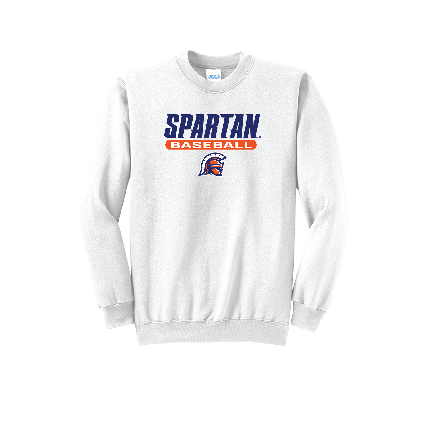 Port & Company® Core Fleece Crewneck Sweatshirt - Baseball