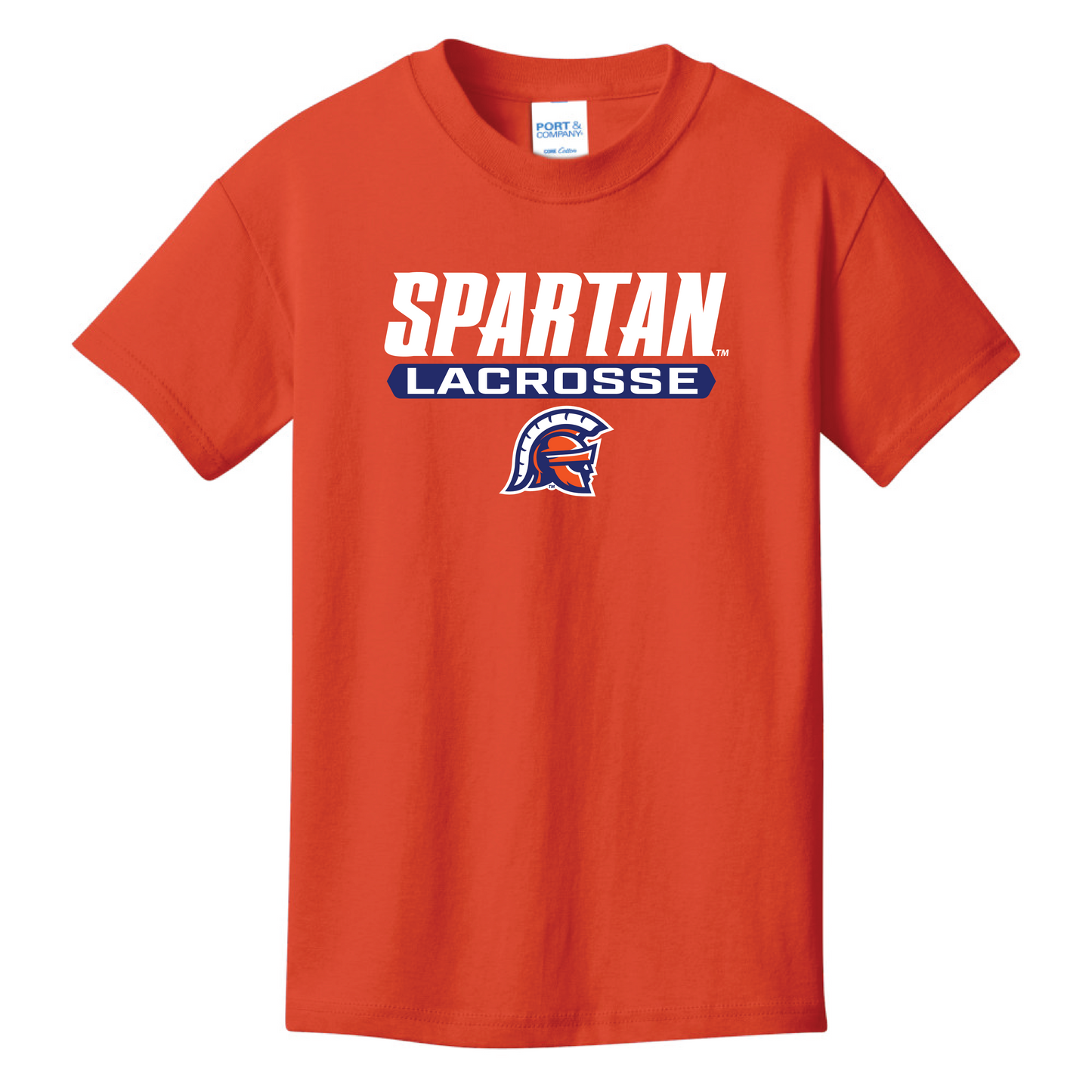 Port & Company® Youth Core Cotton Tee - Lacrosse