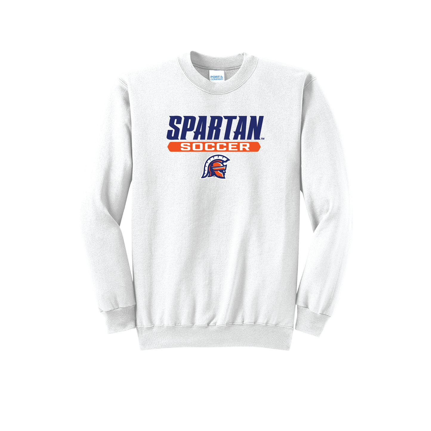 Port & Company® Core Fleece Crewneck Sweatshirt - Soccer